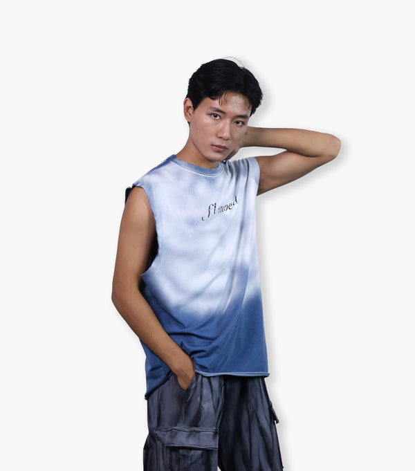 Love Over Sex Washed Oversized Vest