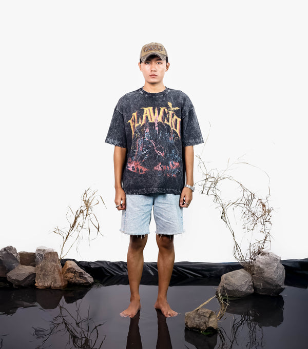 The Knights Washed Oversized Tshirt