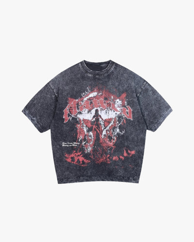 INFINITE DIVINE WASHED OVERSIZED T-SHIRT