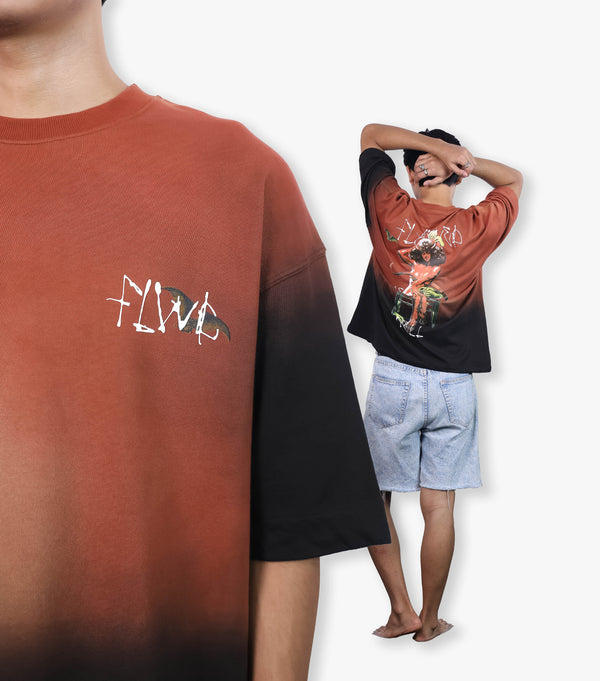 FLAWED AS HELL ICONIC WASHED TSHIRT