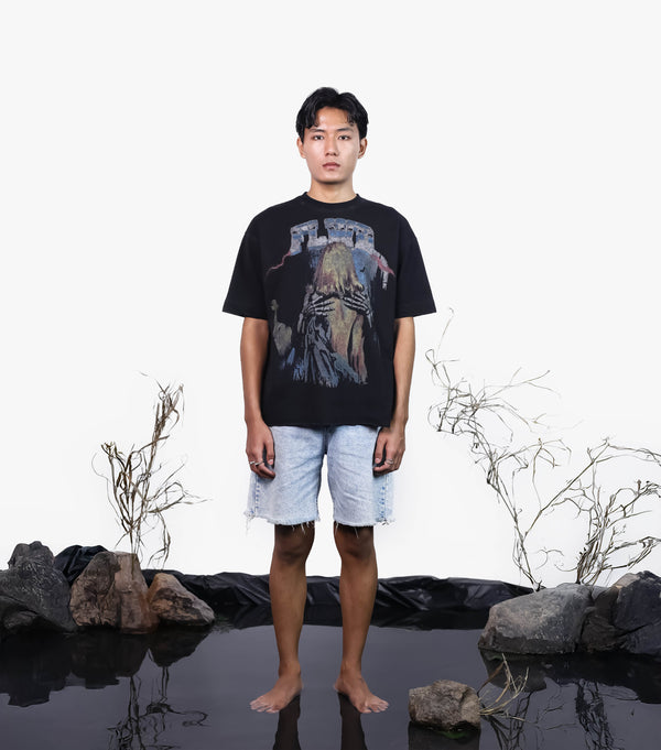 POSSESSED SOUL WASHED OVERSIZED TSHIRT